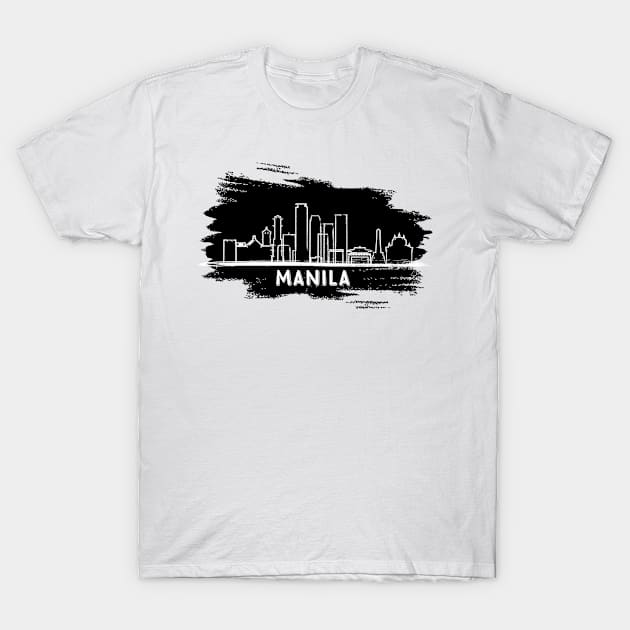 Manila travel gifts T-Shirt by SerenityByAlex